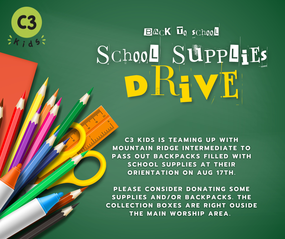 School Supply Drive